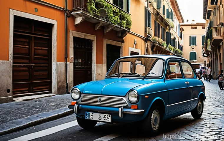 주차 관제 시스템 설치 - ### Image Prompt 1: Urban Parking Nightmare in Italy