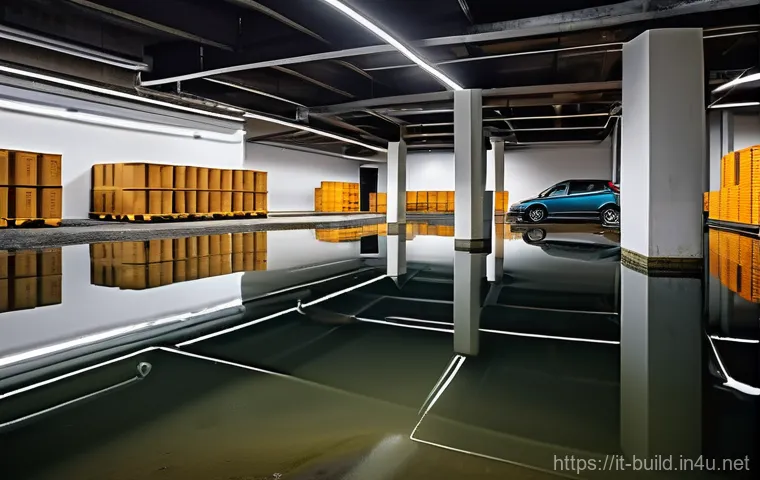 지하주차장 배수 문제 해결 - Prompt 1: The Aftermath of a Flood** 지하주차장 배수 문제 해결 - Prompt 1: The Aftermath of a Flood**